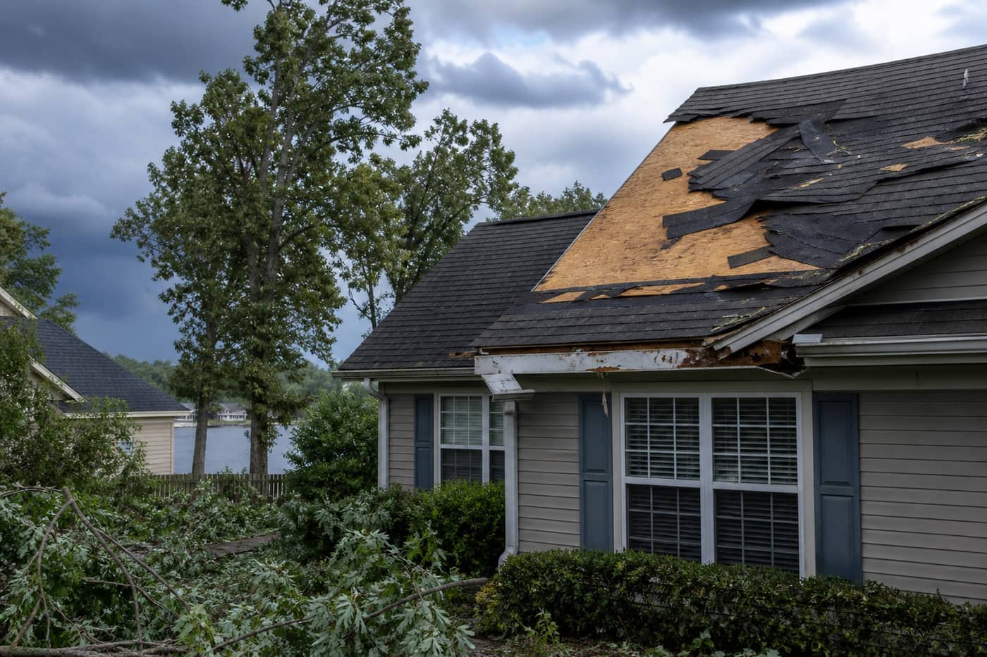Storm Damage in Huntersville, NC