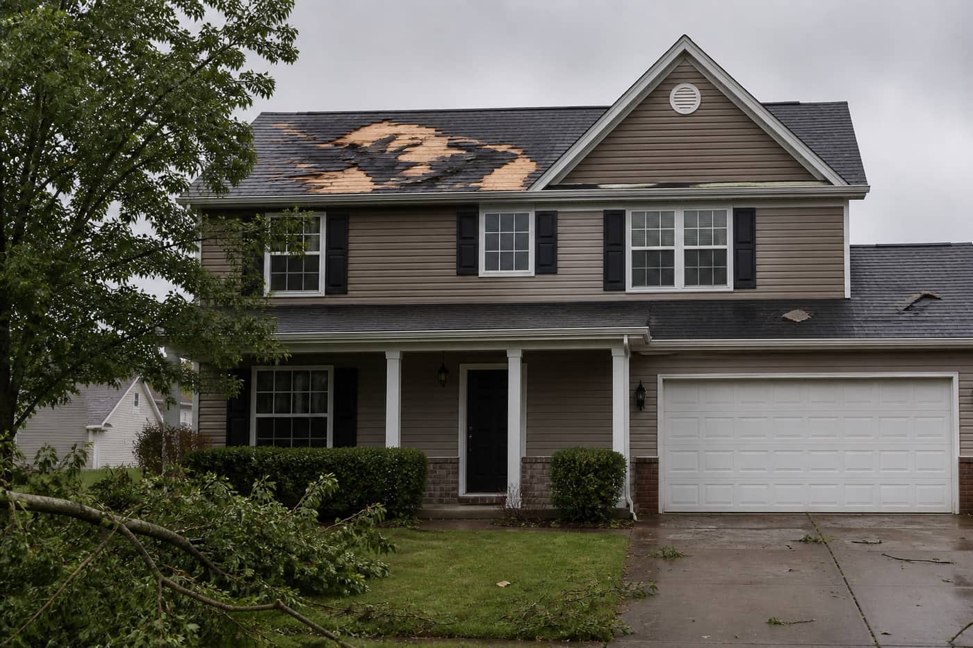 Storm Damage in Indian Trail, NC
